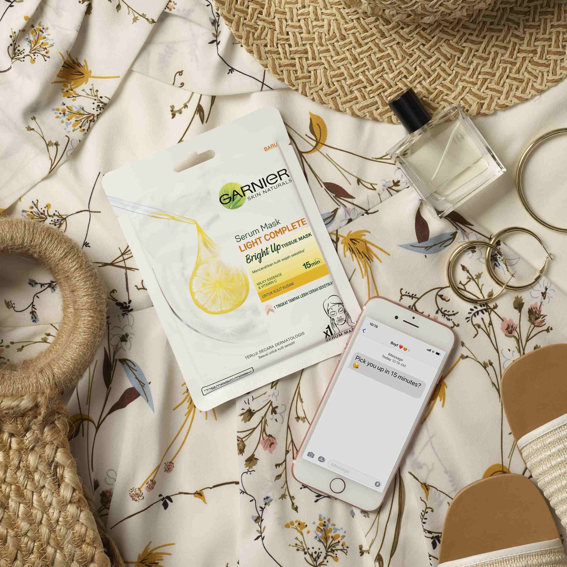 Garnier Light Complete Serum Mask